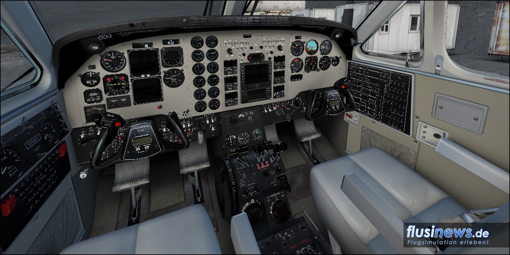 Carenado C90B King Air Review Bild 06