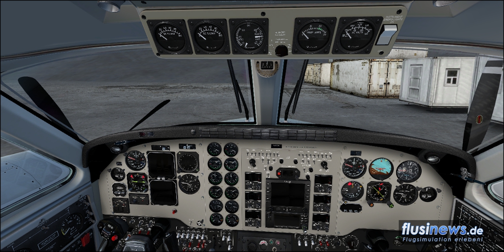 Carenado C90B King Air Review Bild 08