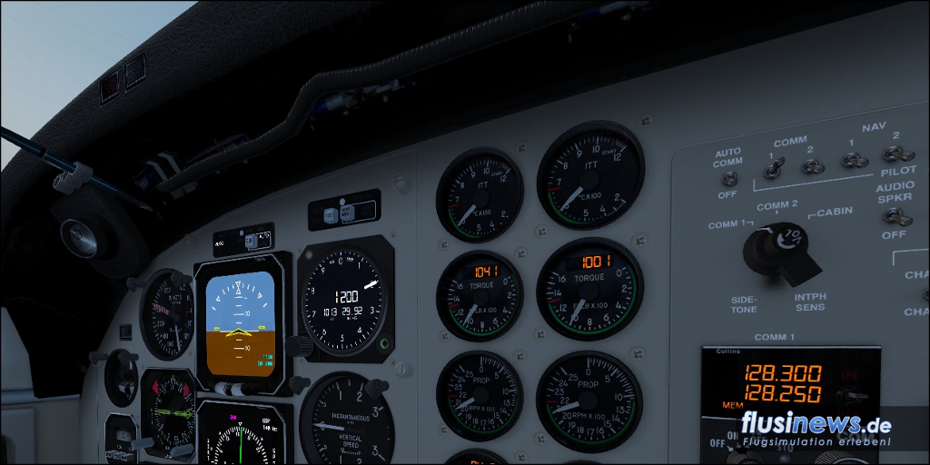 Carenado C90B King Air Review Bild 19