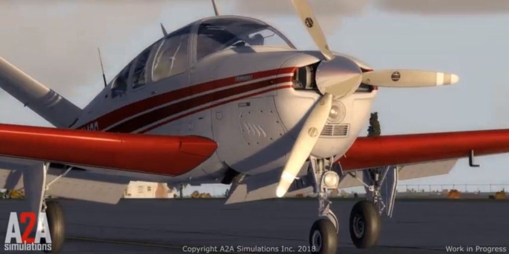 A2A Simulations Beechcraft V35 Bonanza V-Tail Previews