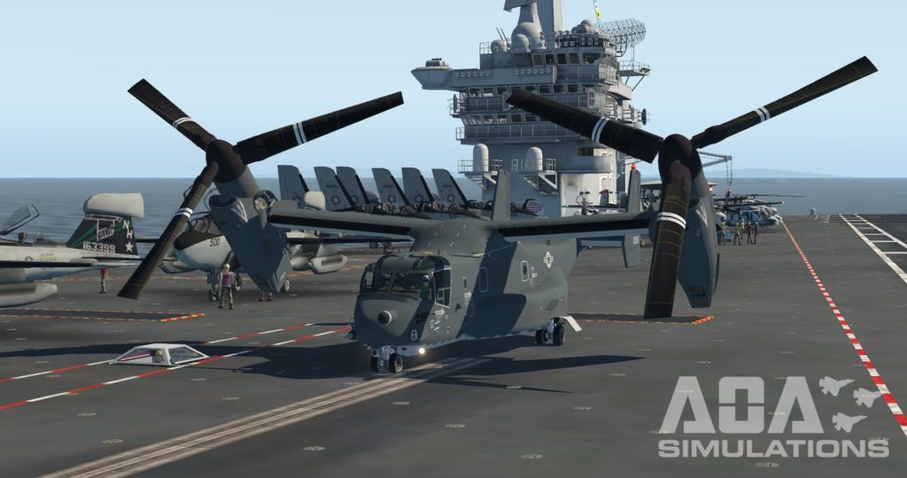 V-22 Osprey von AOA Simulation